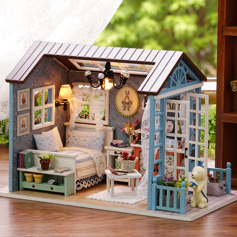 Miniature Led Light Kit For Dollhouse - LED 조명이 포함된 미니어처 인형 집