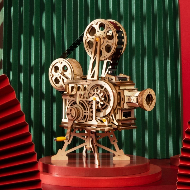 Wooden Clock Puzzle Mechanical Pendulum - 3D 나무 기계식 진자 시계 퍼즐,