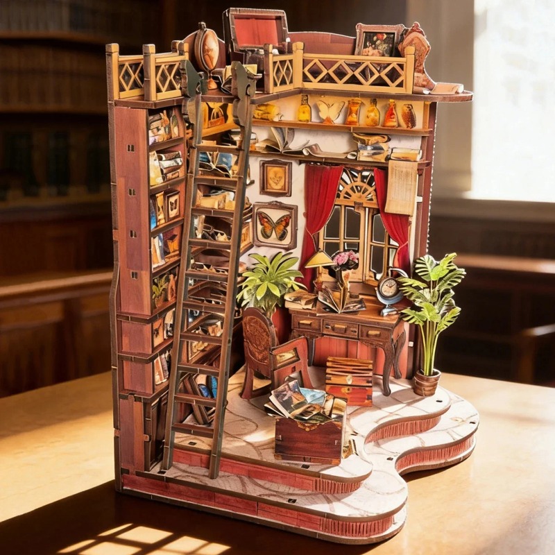 Book Nook Shelf Insert Alley Diy - DIY 북눅 선반 인서트 키트 와인딩