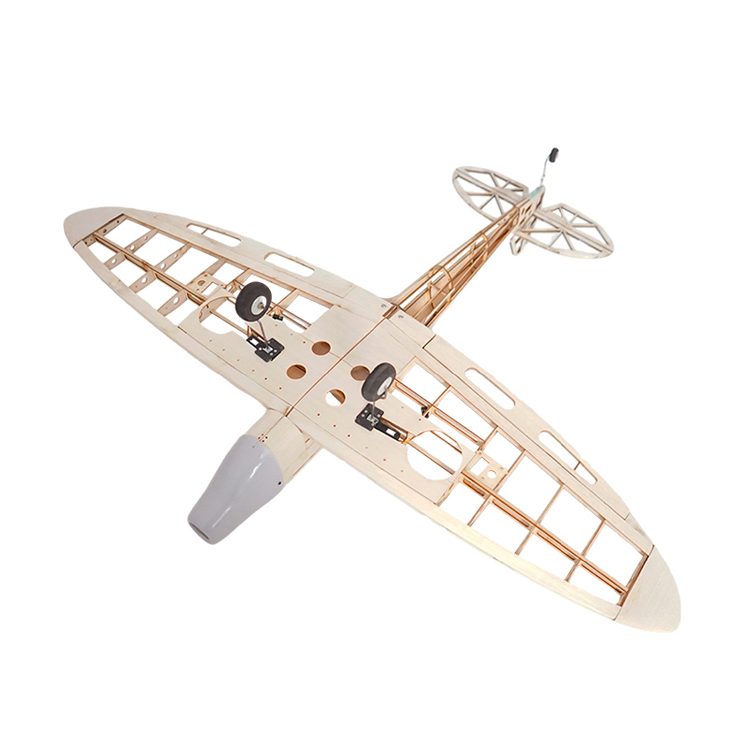 RC 비행기 레이저 컷 발사 나무 비행기 키트 스핏파이 - Laser Cut Wooden Model Kit Assembly 리뷰 및 가격