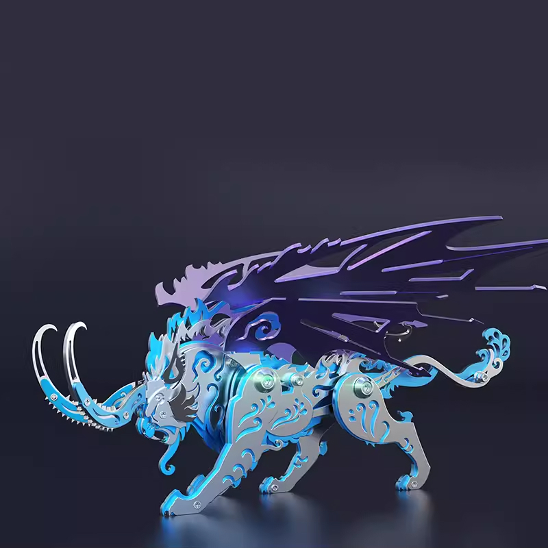 Qiongqi 기계식 퍼즐 금속 모델 키트, 3D Dl - Metal 3D Puzzle Stainless Model Kit 리뷰 및 가격