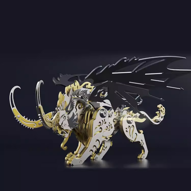 Qiongqi 기계식 퍼즐 금속 모델 키트, 3D Dl - Metal 3D Puzzle Stainless Model Kit 리뷰 및 가격
