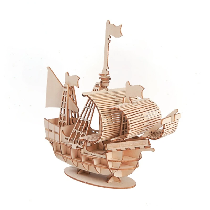 3D 요트 나무 퍼즐 조립 모델 퍼즐 DIY 나무 공예 - 3D Wooden Mechanical Puzzle Marble Run 리뷰 및 가격