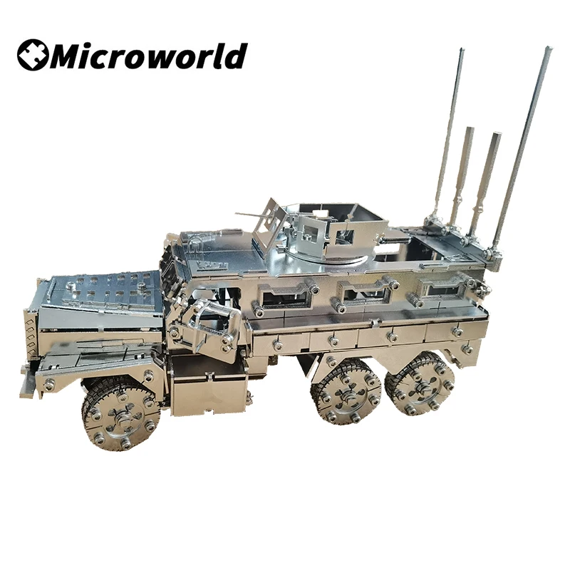 Microworld 3D 금속 퍼즐 기갑 매복 보호 자 - Metal 3D Puzzle Stainless Model Kit 리뷰 및 가격