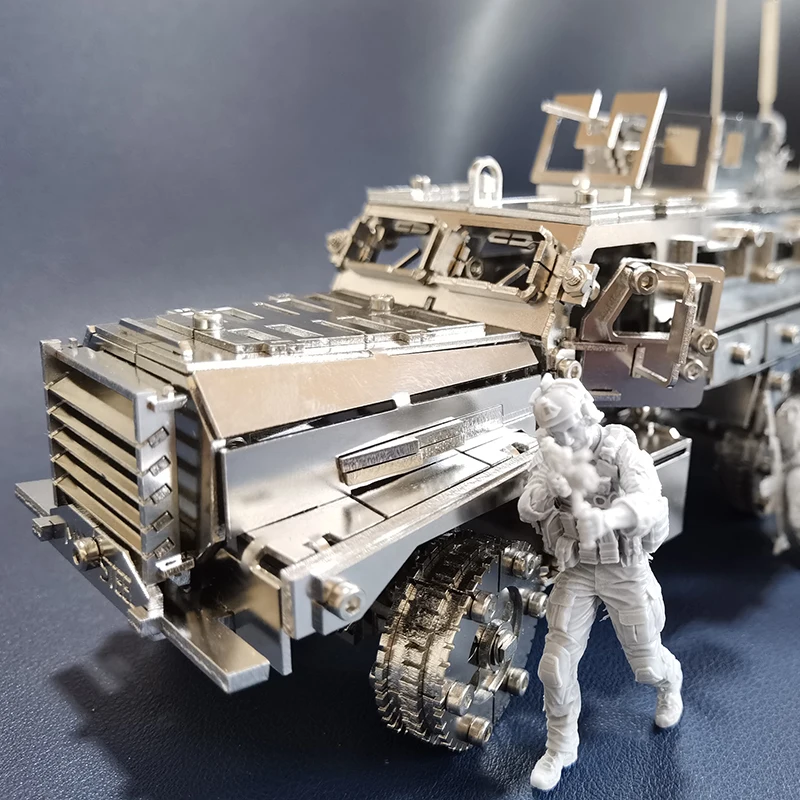 Microworld 3D 금속 퍼즐 기갑 매복 보호 자 - Metal 3D Puzzle Stainless Model Kit 리뷰 및 가격