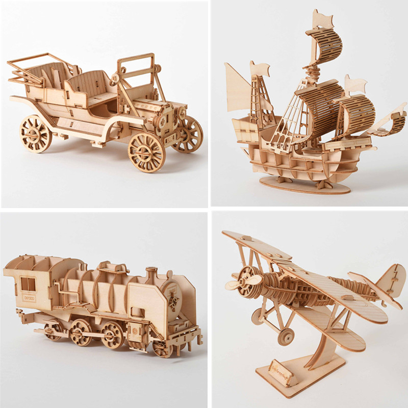 3D 나무 퍼즐 DIY 키트 - 레이저 컷 세일링 배, - Laser Cut Wooden Model Kit Assembly 리뷰 및 가격