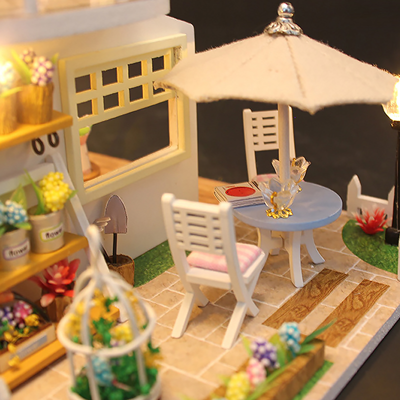 3D 퍼즐 빌딩 모델 키트 LED 조명이있는 나무 미니 - Miniature Led Light Kit For Dollhouse 리뷰 및 가격