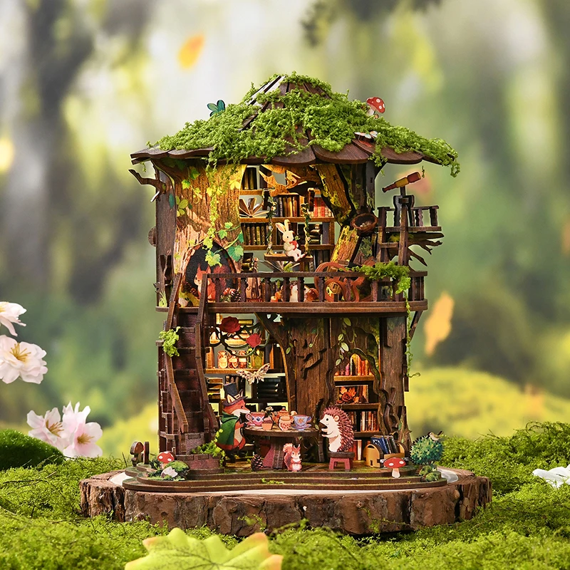 DIY 3D 책장용 미니어처 철도 플랫폼 세트, 초소형 - Diy Miniature Dollhouse Kit Book Nook 리뷰 및 가격