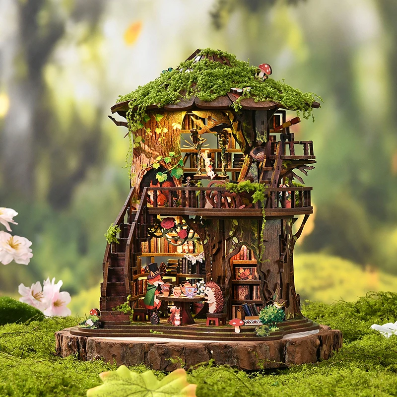 DIY 3D 책장용 미니어처 철도 플랫폼 세트, 초소형 - Diy Miniature Dollhouse Kit Book Nook 리뷰 및 가격