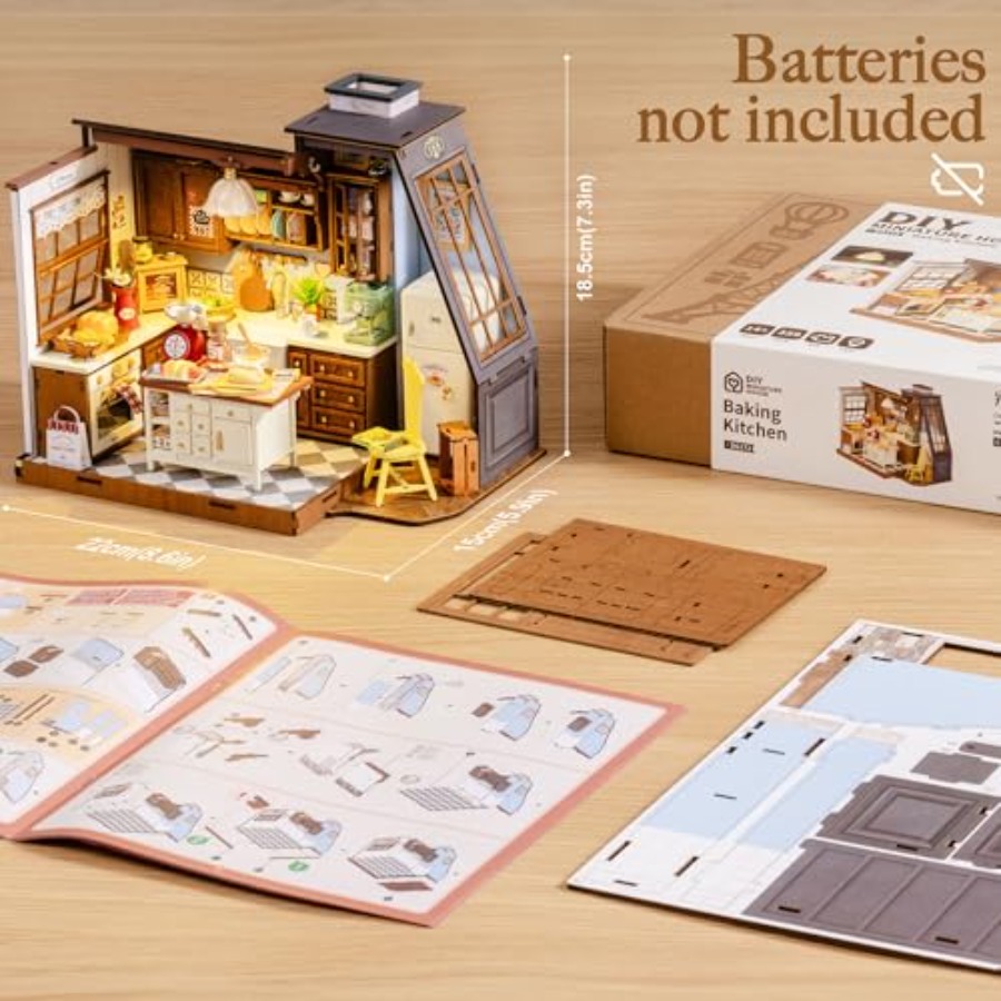성인용 DIY 미니어처 하우스 키트, LED 조명이 있 - Miniature Led Light Kit For Dollhouse 리뷰 및 가격