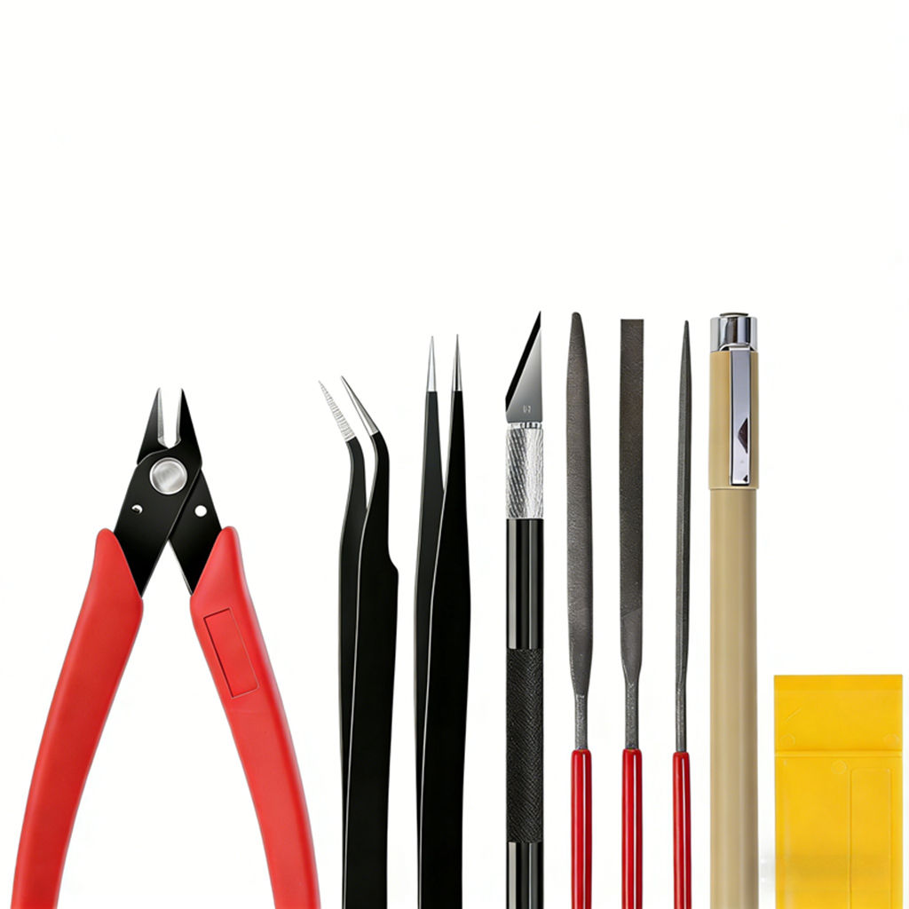 초보자를 위한 건담 모델 도구 키트, 레드 니퍼 및 핀 - Modeling Tool Kit Tweezers Hobby Knife 리뷰 및 가격