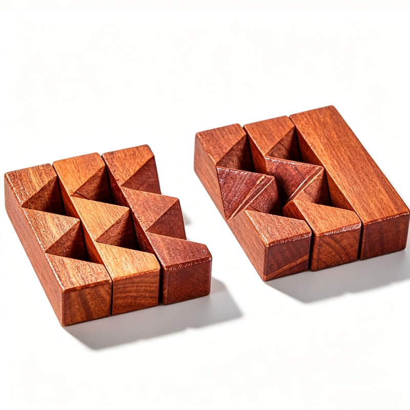 나무 매듭 퍼즐 IQ 논리 훈련 잠금 해제 인터록 두뇌 - 3D Wooden Mechanical Puzzle Marble Run 리뷰 및 가격