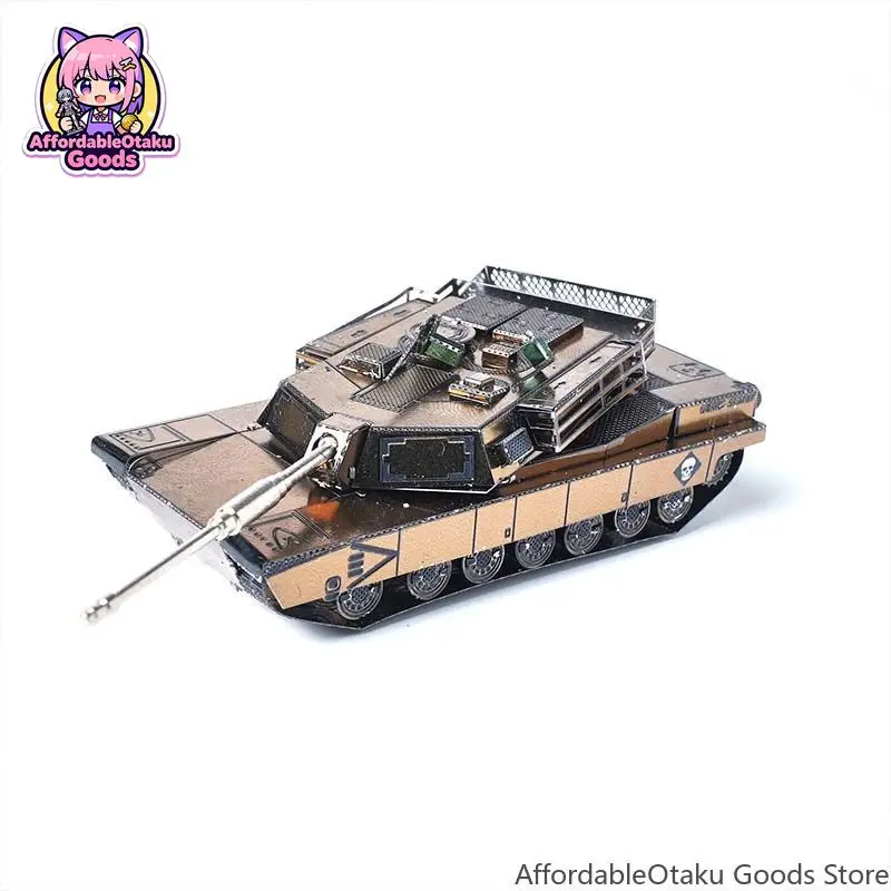 M1 에이브람스 주력 전차 3D 금속 퍼즐, 스테인리스 - Metal 3D Puzzle Stainless Model Kit 리뷰 및 가격
