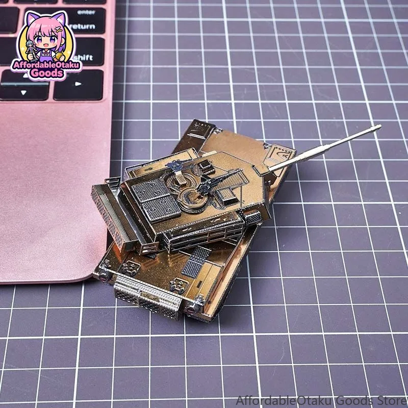 M1 에이브람스 주력 전차 3D 금속 퍼즐, 스테인리스 - Metal 3D Puzzle Stainless Model Kit 리뷰 및 가격