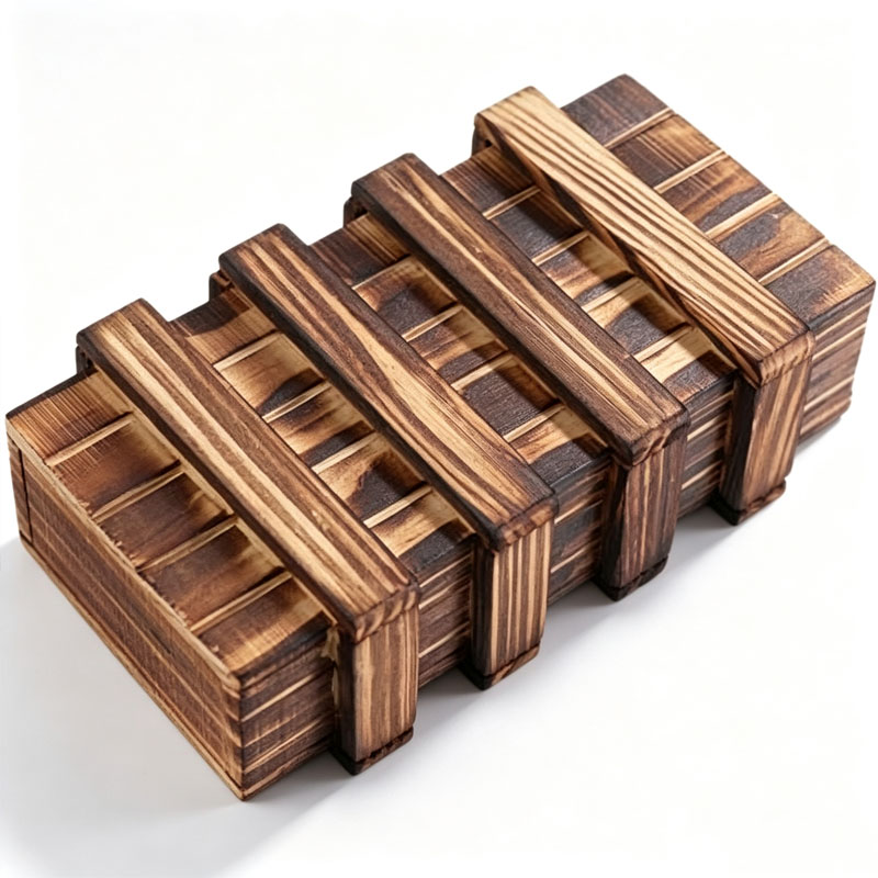 클래식 3D 두뇌 티저 나무 퍼즐 마법 선물 상자, 숨 - 3D Wooden Mechanical Puzzle Marble Run 리뷰 및 가격