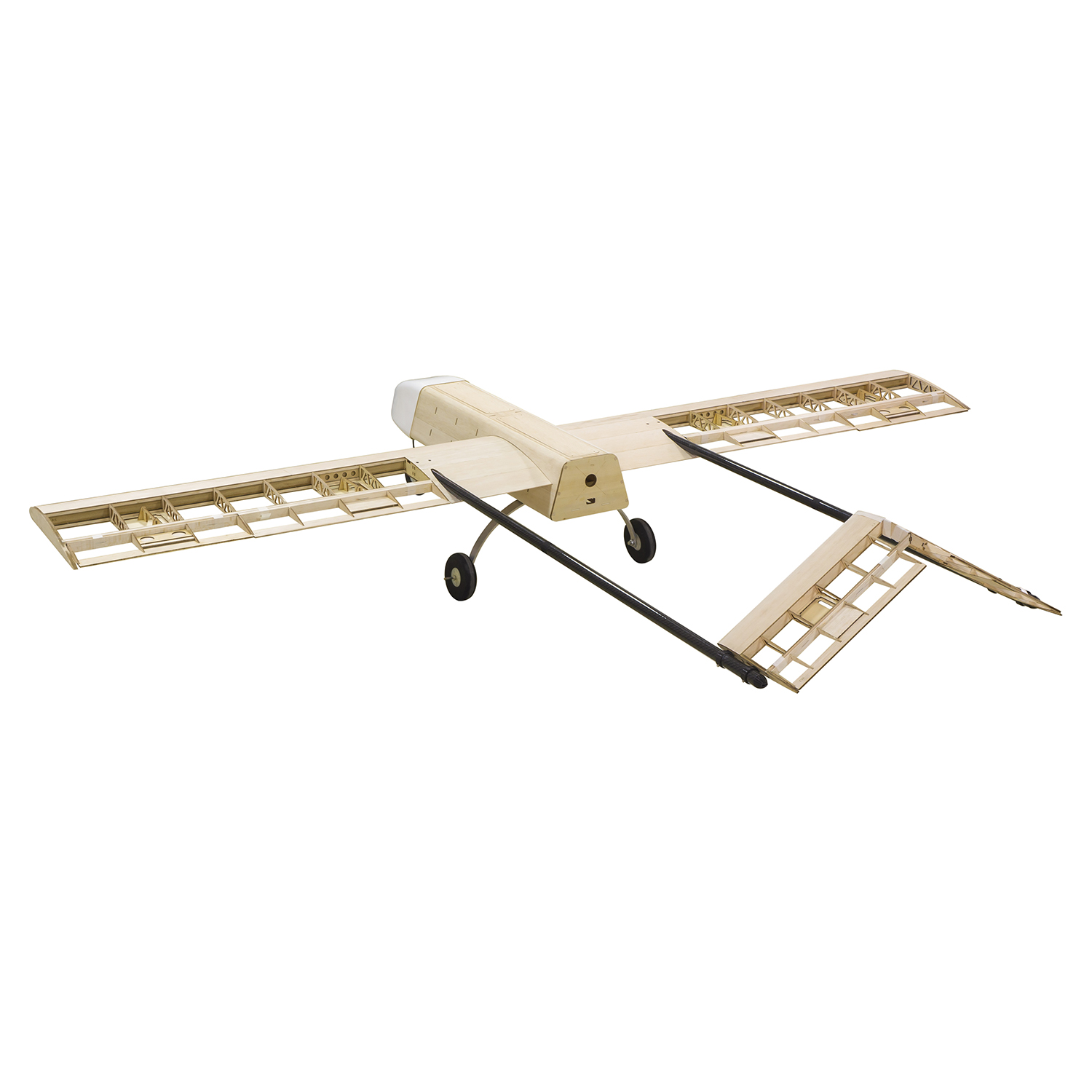 RC 비행기 레이저 키트 컷 발사 나무 비행기 RQ7  - Laser Cut Wooden Model Kit Assembly 리뷰 및 가격