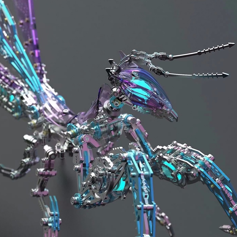 3D 퍼즐, 기계식 지네 금속 모델 키트, DIY 펑크 - Metal 3D Puzzle Stainless Model Kit 리뷰 및 가격