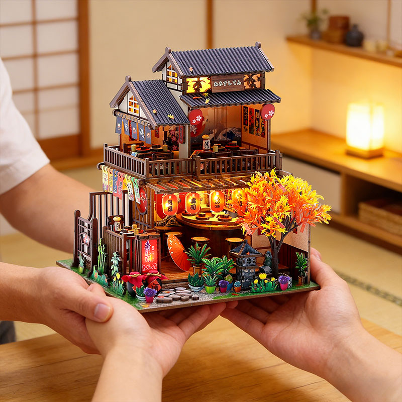 일본 이자카야 스시 레스토랑 DIY 미니어처 인형의 집 - Miniature Led Light Kit For Dollhouse 리뷰 및 가격
