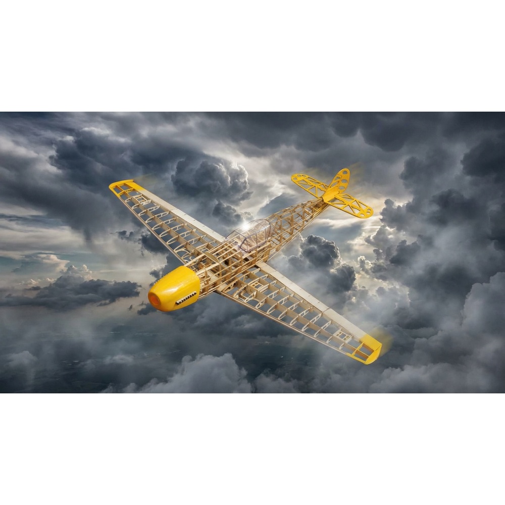 BF109 1020mm 레이저 컷 발사나무 에어프레임  - Laser Cut Wooden Model Kit Assembly 리뷰 및 가격
